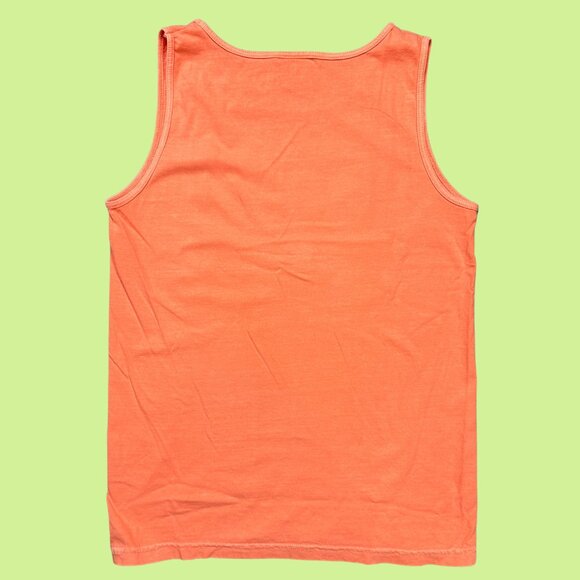 Inner Thoughts Orange "Take Me To Sunset Central" Embroidered Tank Top - Picture 3 of 6